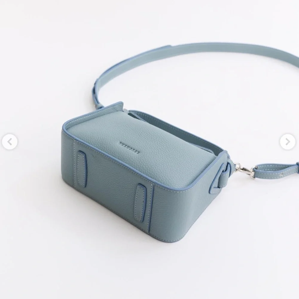 THE HORSE Limited Edition Baby Blue Mini Clementine Bag - Picture 2 of 10